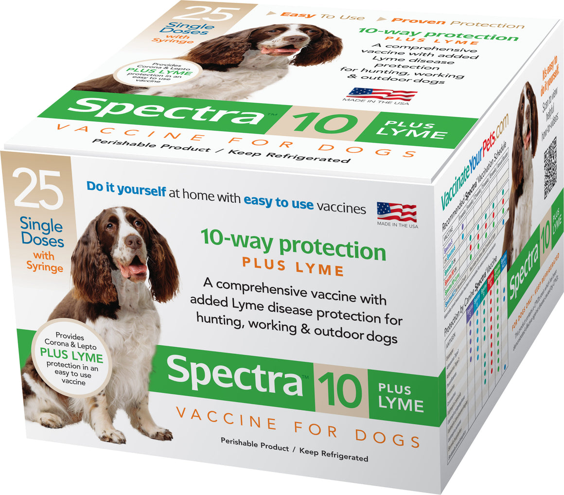 canine spectra vaccine lyme disease protection