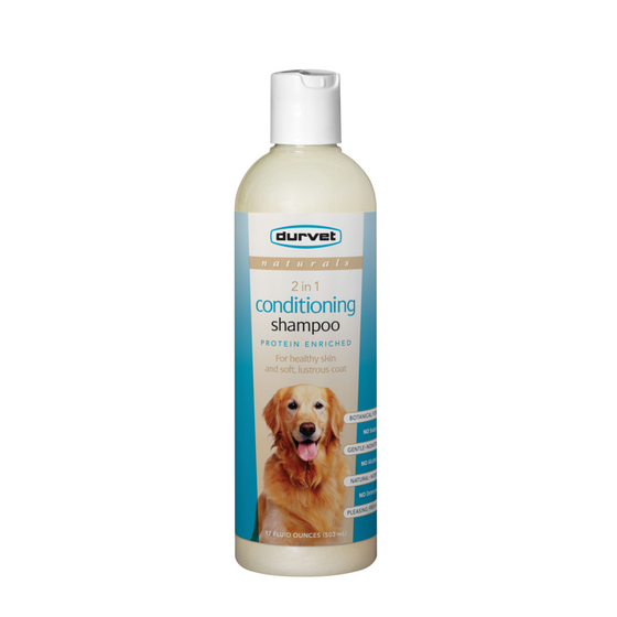 natural dog shampooo conditioning 2 in 1