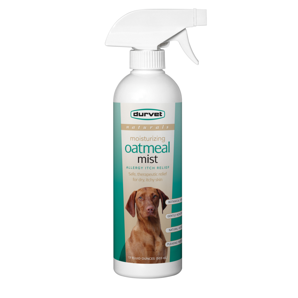 natural dog allergy relief oatmeal spray