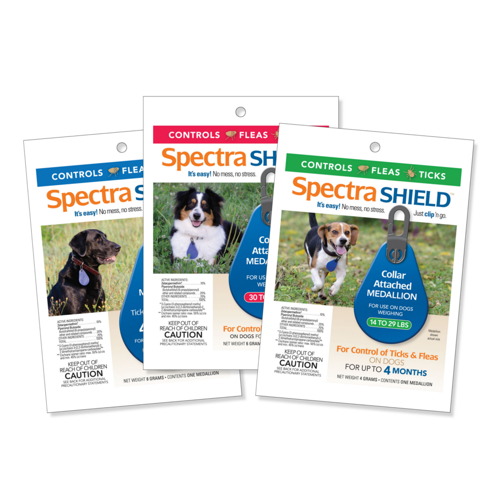 spectrashield flea tick control medallion